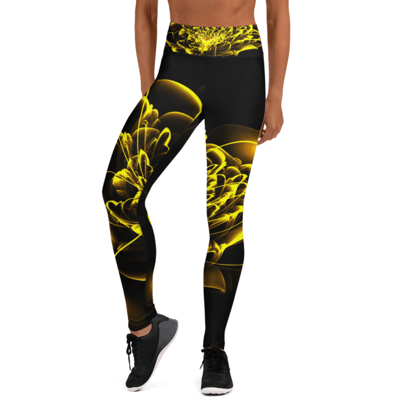 Women's Yoga Leggings Rose Gold
