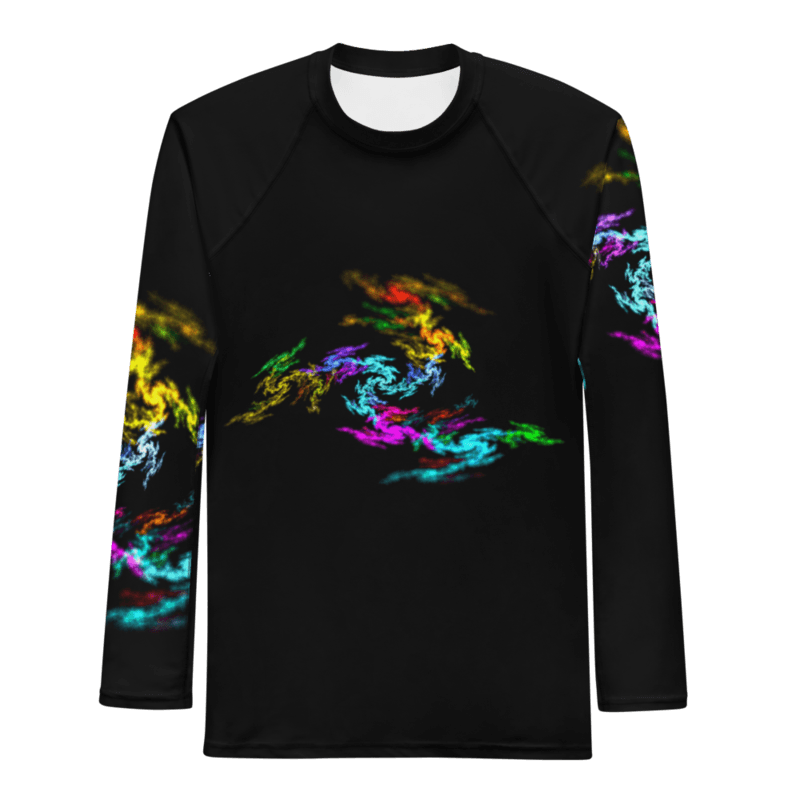 Men's Rash Guard Dragon Colorful