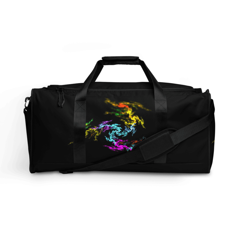 Duffle Bag Dragon Colorful